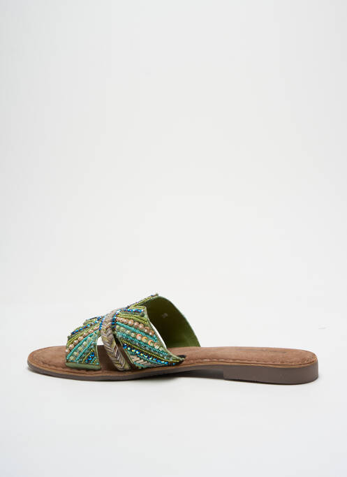 Mules/Sabots vert ELUE PAR NOUS pour femme