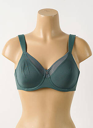 Soutien-gorge effet matière satinée haut soutien-gorge emboitant vert TRIUMPH femme