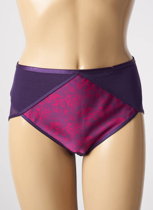 Culotte haute violet PLAYTEX pour femme
