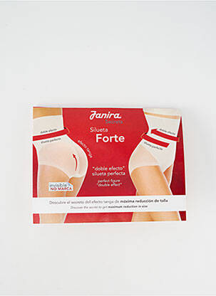 Culotte gainante effet matière satinée chair JANIRA femme
