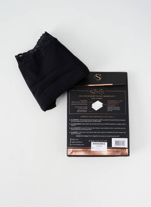 Culotte stretch noir SO'CUP femme