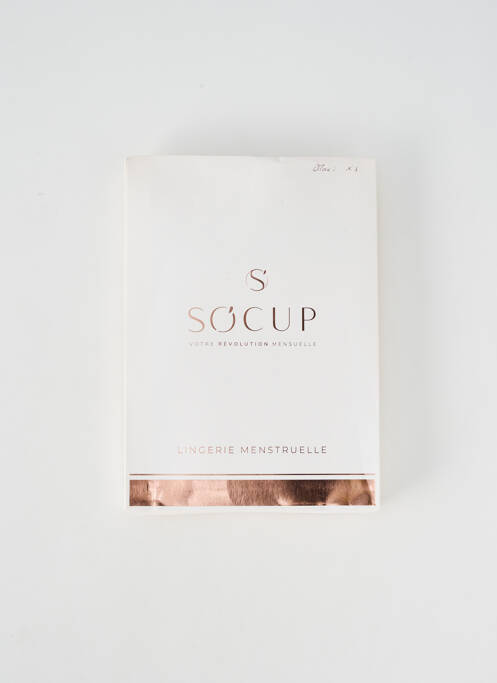 Culotte haute noir SOCUP pour femme