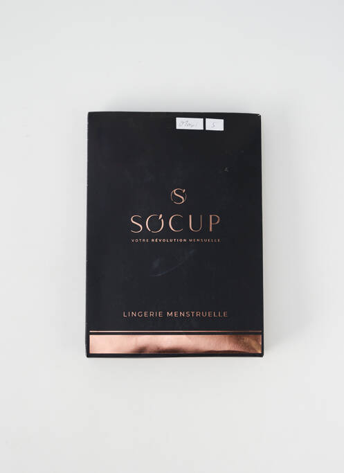 Culotte haute noir SOCUP pour femme