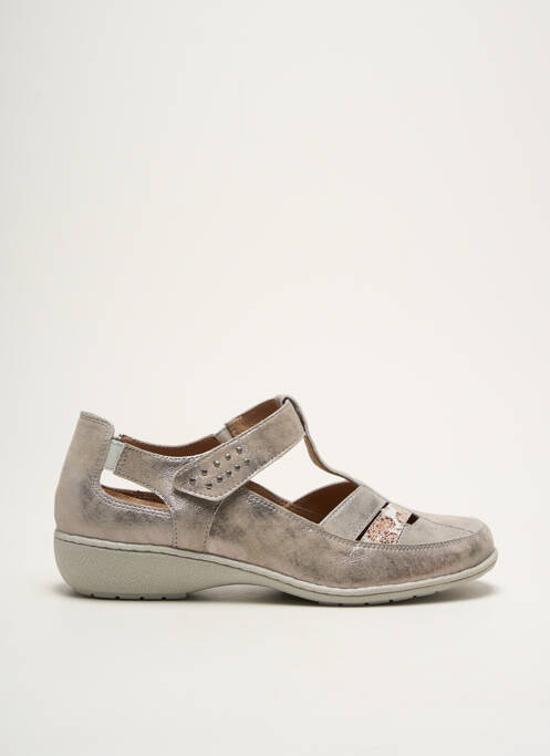 Sandales/Nu pieds gris GEO-REINO pour femme