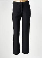 Pantalon droit noir LA PETITE ETOILE pour femme seconde vue