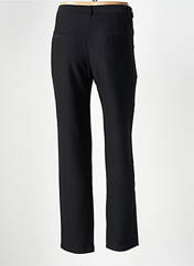 Pantalon droit noir LA PETITE ETOILE pour femme seconde vue