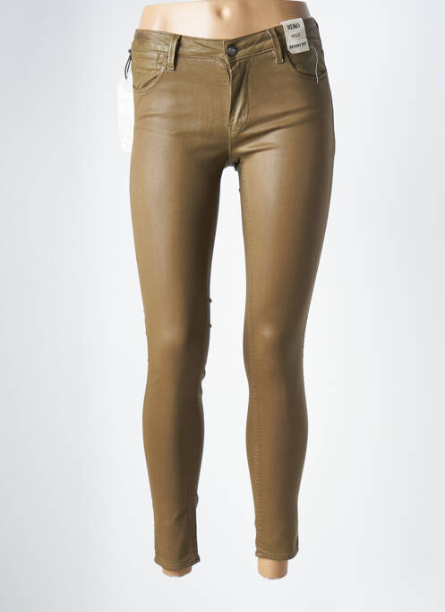 Pantalon 7/8 vert REIKO pour femme