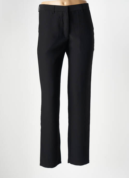 Pantalon droit noir LA PETITE ETOILE pour femme