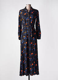 Robe longue manches longues manches longues noir LA PETITE ETOILE femme