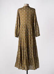 Robe longue vert LA PETITE ETOILE pour femme seconde vue
