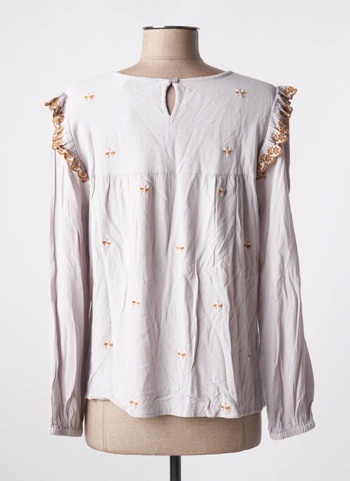 Blouse gris INDI & COLD pour femme