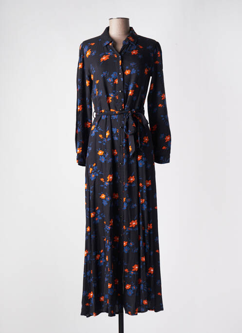 Robe longue noir LA PETITE ETOILE pour femme