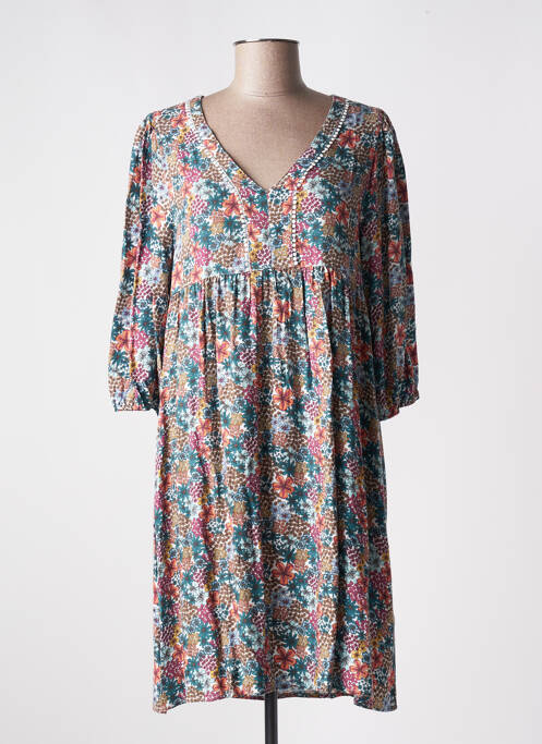 Robe mi-longue bleu LOLA ESPELETA pour femme
