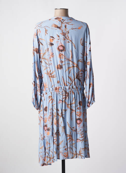 Robe mi-longue bleu MOS MOSH pour femme