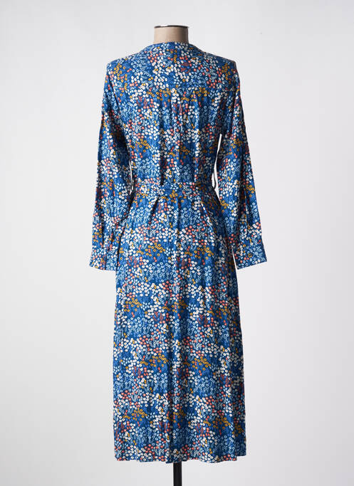 Robe mi-longue bleu WHITE STUFF pour femme