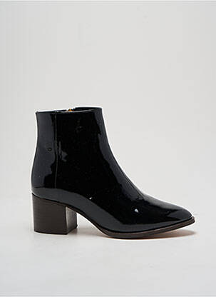 Bottines/boots matière lisse talon de 4 à 6cm noir MAISON TOUFET femme