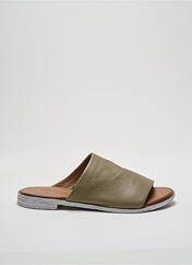 Mules/Sabots vert LUNE & L'AUTRE pour femme seconde vue