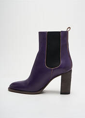 Bottines/Boots violet LE GOUT ET LES COULEURS pour femme seconde vue