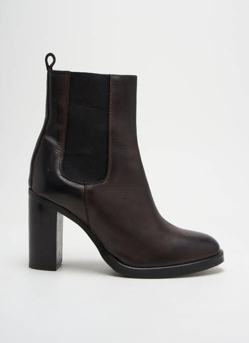 Bottines/Boots marron GIANNI CRASTO pour femme