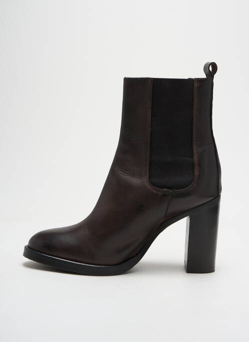 Bottines/Boots marron GIANNI CRASTO pour femme