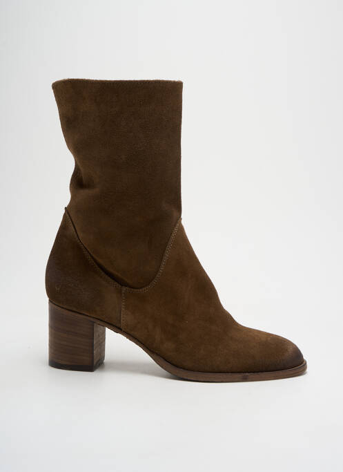 Bottines/Boots marron LE GOUT ET LES COULEURS pour femme