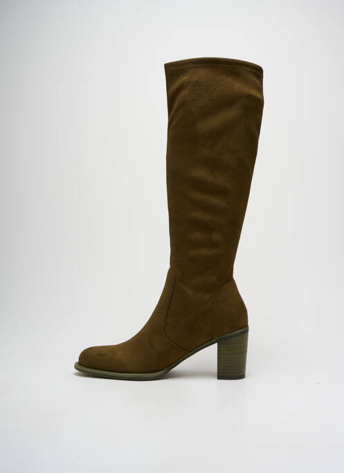 Bottines/Boots vert ADIGE pour femme