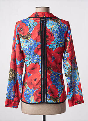 Blazer poches rouge MALOKA femme