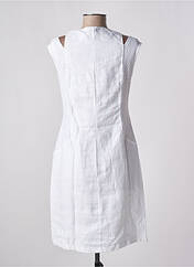 Robe courte blanc MALOKA pour femme seconde vue