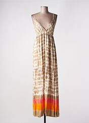 Robe longue marron OTTANTOTTO pour femme seconde vue