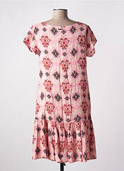 Robe mi-longue rose AGATHE & LOUISE pour femme seconde vue