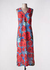 Robe mi-longue rouge MALOKA pour femme seconde vue