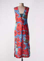 Robe mi-longue rouge MALOKA pour femme seconde vue