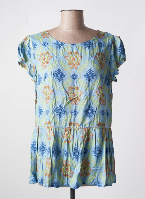Blouse bleu AGATHE & LOUISE pour femme