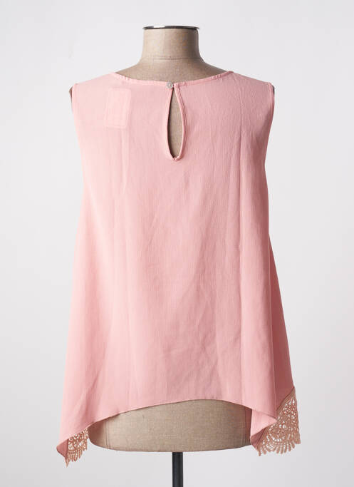 Blouse rose QUATRE VINGT JOURS pour femme