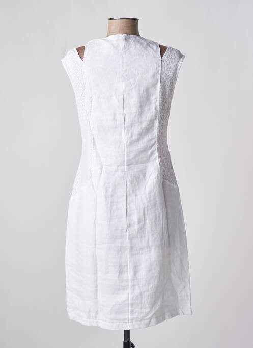 Robe courte blanc MALOKA pour femme