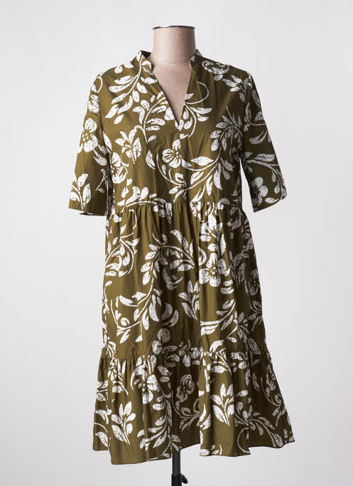 Robe courte vert LE BOUDOIR D'EDOUARD pour femme