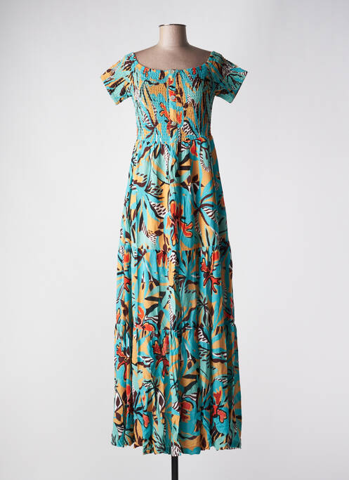 Robe longue bleu SURKANA pour femme
