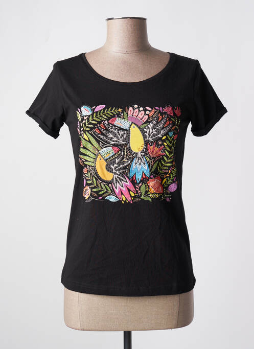 T-shirt noir FLIRT pour femme