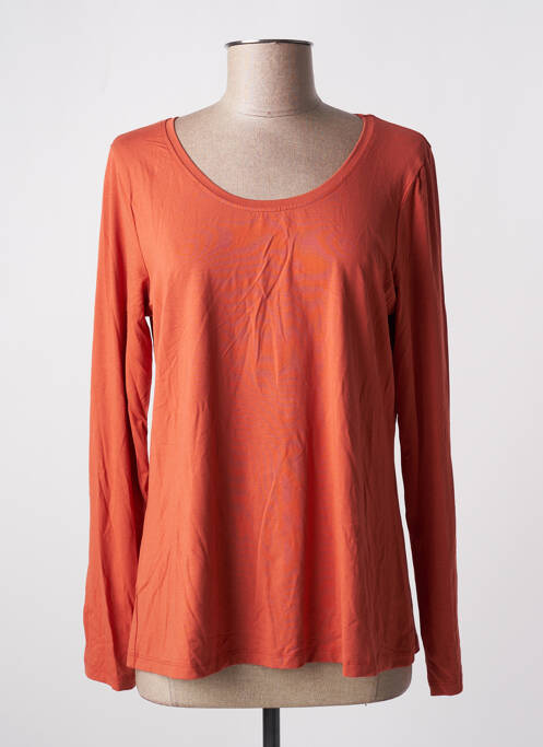 T-shirt orange MALOKA pour femme