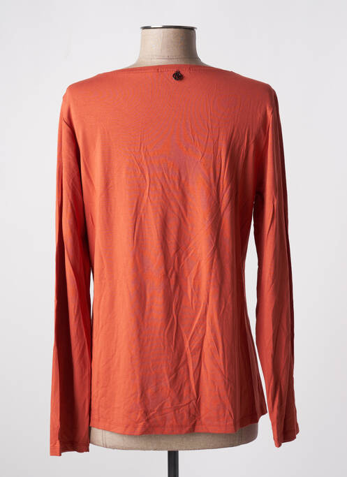 T-shirt orange MALOKA pour femme