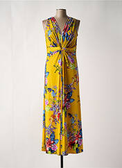 Robe longue jaune OSANNA CREAZIONE pour femme seconde vue