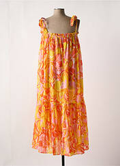 Robe longue orange L'ATELIER D'ANNA pour femme seconde vue