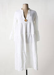 Robe mi-longue blanc COUTURIST pour femme seconde vue