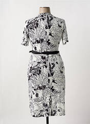 Robe mi-longue noir MALOKA pour femme seconde vue