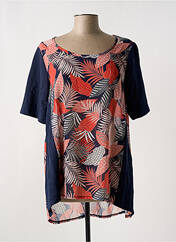 T-shirt bleu G!OZE pour femme seconde vue