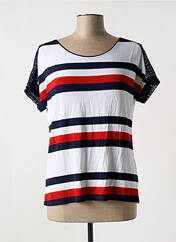 T-shirt bleu NATURAL pour femme seconde vue