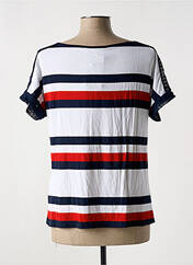 T-shirt bleu NATURAL pour femme seconde vue