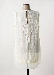 Tunique sans manche beige 3322 pour femme seconde vue