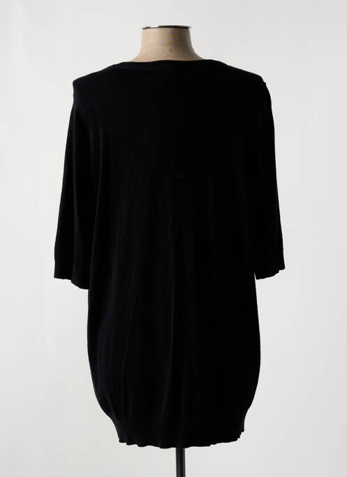 Gilet manches longues noir ZHENZI femme