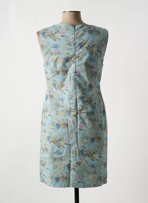 Robe courte bleu MENSI COLLEZIONE pour femme